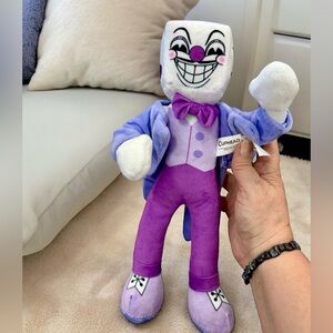 Plush Toy - Purple and White